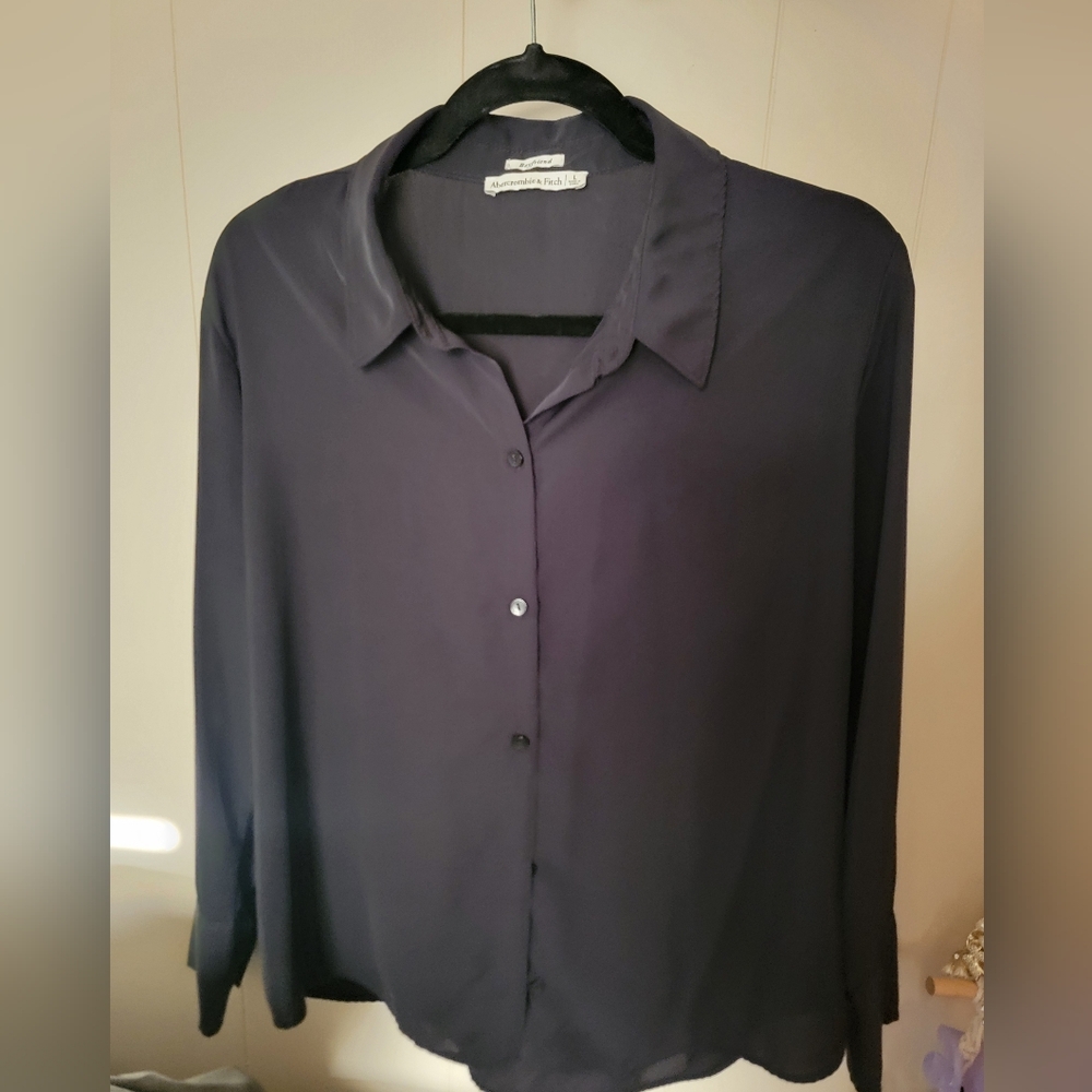 Black Button-Up Shirt